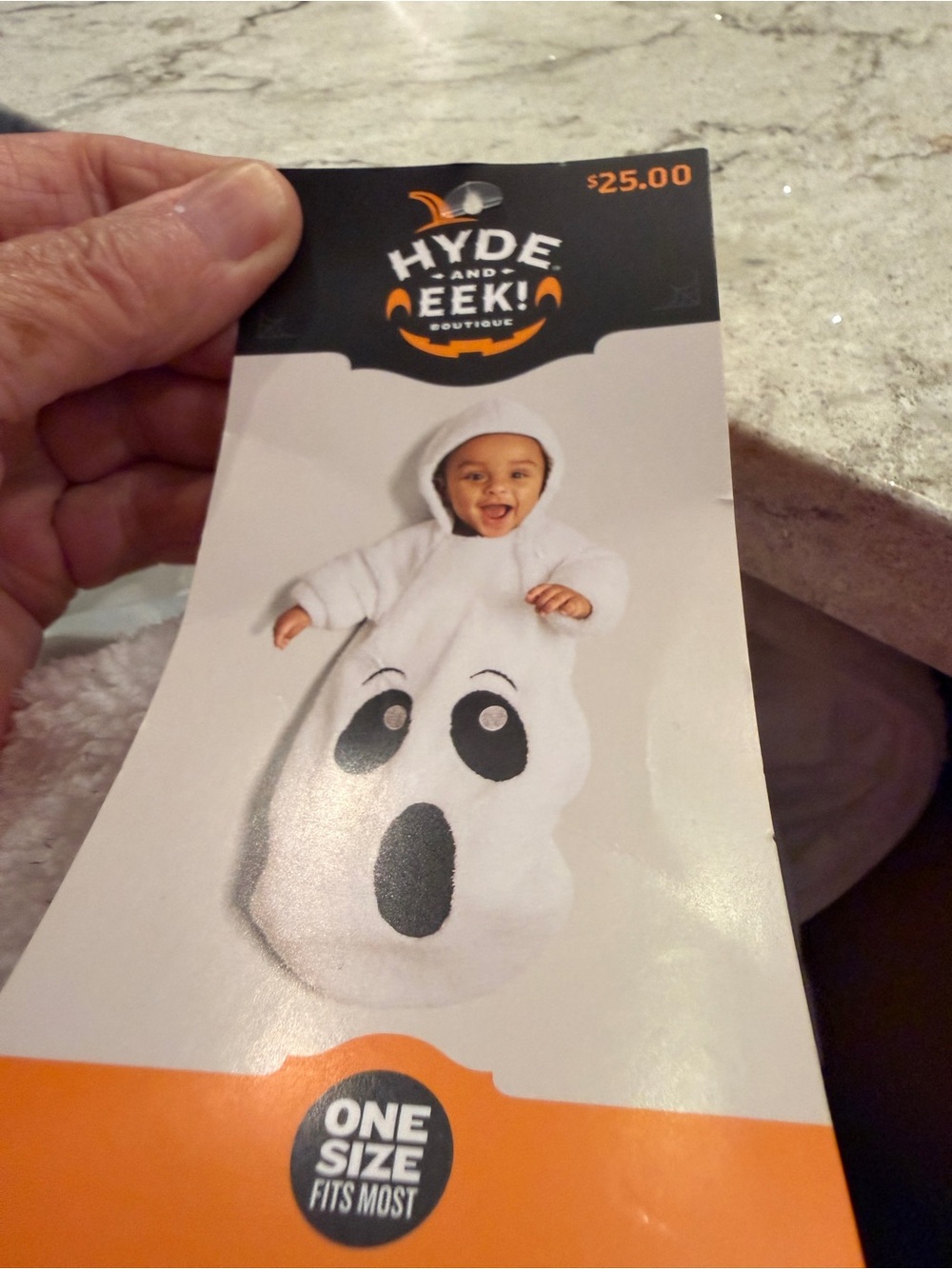 👻 NEW WITH TAGS! 👻
Adorable Hyde & EEK! Boutique Baby Ghost Halloween Costume